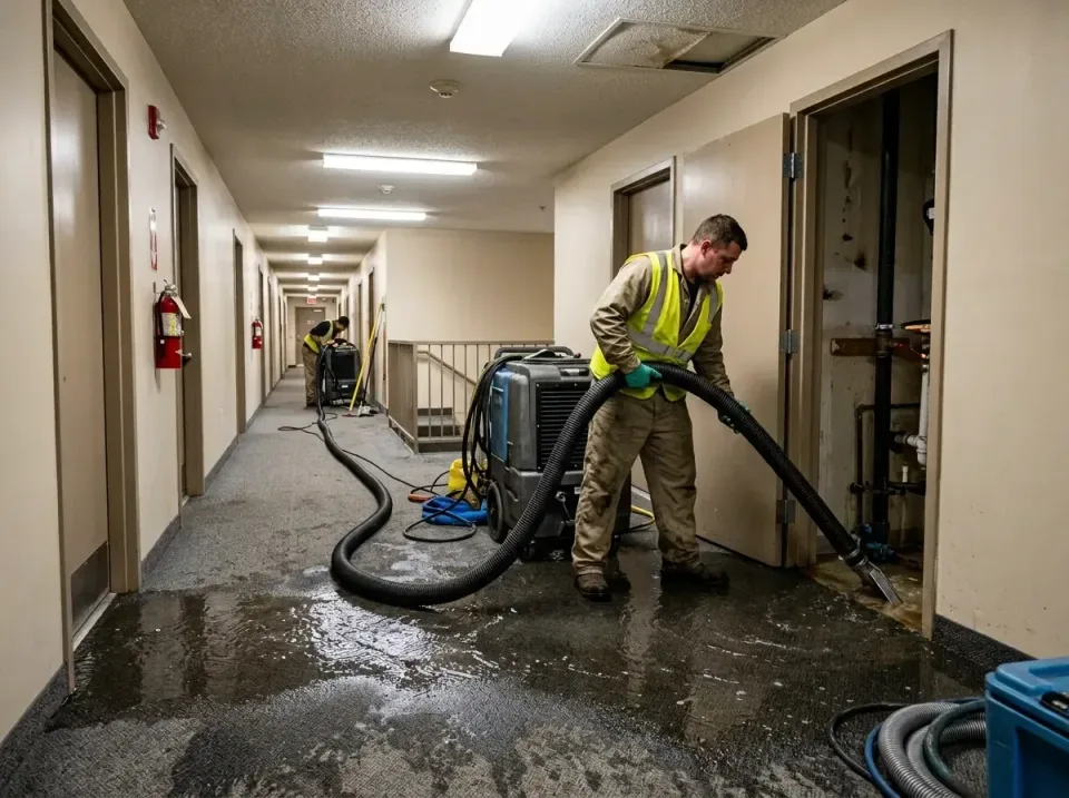 multi-unit-apartment-hallway-f-005 — frequently asked questions, Emergency Burst Pipe Water Extraction & Removal in Lemoore,…